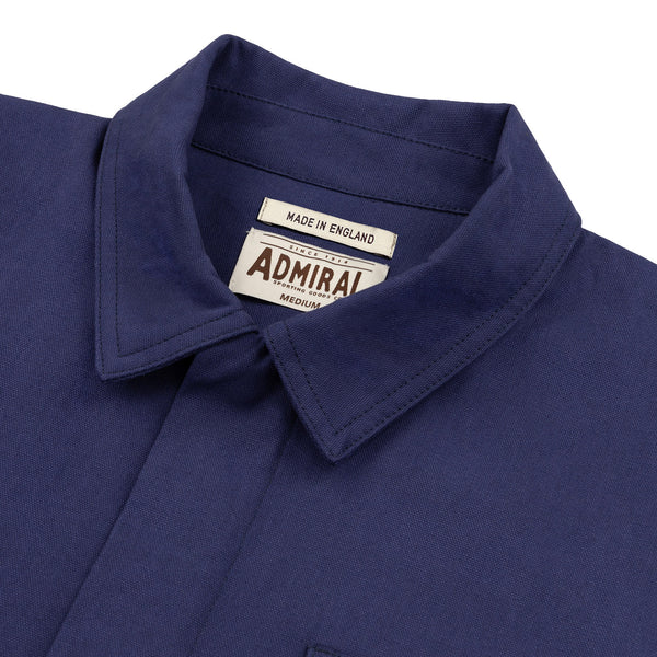 Westcote Overshirt - Whio Navy - Made in England